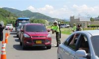 Controles viales en Semana Santa.