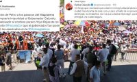 El enfrentamiento se dio en las redes sociales. 