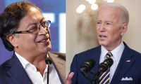 Gustavo Petro y Joe Biden.