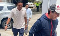 Carlos Bacca reunido con Alejandro Char y Fuad Char.