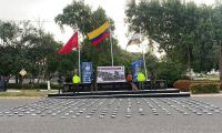 Droga incautada en Barranquilla.