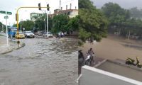 Lluvia en Santa Marta.