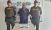 Luiggy Carretero Arrieta se entregó a la Policía Nacional en el municipio de Mahates, Bolívar.