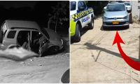 Estos son los dos carros involucrados en los homicidios perpetrados entre el 10 y el 11 de octubre. 