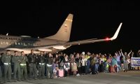 Llegaron los 110 colombianos repatriados de Israel