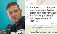 Información que indica que disidencias habrían secuestrado a odontólogo es falsa