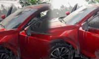 Delincuentes en moto dispararon contra el vehículo del esposo de concejal de Malambo.