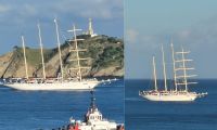 Puerto de Santa Marta recibió al crucero Star Clipper provenientes de Aruba