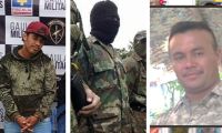 Los tres nuevos designados como negociadores de paz por parte de las Farc.