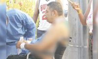 Jorge Antonio Ramírez Padilla hombre herido por $10.000 pesos.