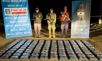 120 kilos de cocaína incautados en inmediaciones de Bocas de Cenizas.