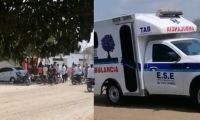 Emergencia en Puerto Giraldo.