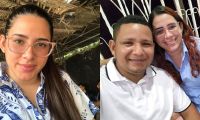 Kelly Ariza y Omar Villegas, los adultos involucrados en el accidente.