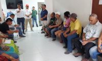 Reunión con los líderes de las Juntas de Acción Comunal del corregimiento.