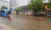 Lluvias en Santa Marta
