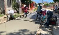 Pavimentación en Santa Fe. 