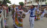 Desfile folclórico de la Fiesta del Mar 2023.