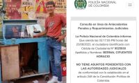Horacio Bernal, zapatero asesinado en Santa Marta