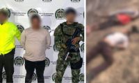 Alias 'Pajarito', detenido por las autoridades.