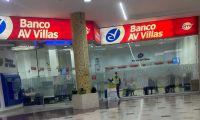 Banco AV Villas donde se cometió el taquillazo.