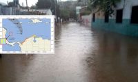 Lluvias en Santa Marta. 