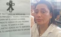 Líder Social del barrio Ciudad Equidad, Yasmeri Marañón Meriño.