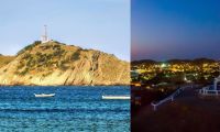 Morro de Santa Marta y cerro del barrio El Cundí. 