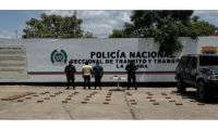 Capturados transportando marihuana en la vía Maicao - Riohacha  