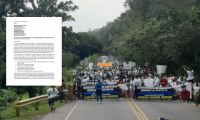 La marcha se desarrollará sobre la Troncal del Caribe.