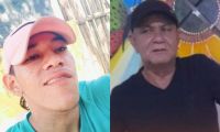 Elkin De La Cruz, un albañil, y Javier Charris Padilla, comerciante conocido como ‘Charrito’ victimas. 