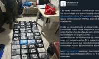 ¿Error o engaño? Armada incauta 47 kg en Santa Marta, MinDefensa dice que 500kg