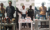 Cuatro personas capturadas en hechos aislados de hurto en Santa Marta