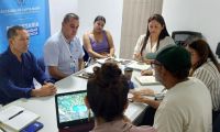 Mesa de trabajo para socialización de las estrategias.