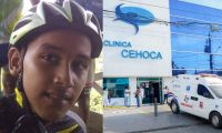 El menor permanece en UCI pediátrica de la Clínica Cehoca.