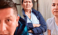 Intendente Alfonso Quinchanegua, Marelbys Meza y la patrullera Dana Canizales.