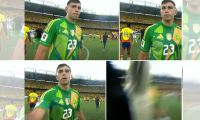 Emiliano Martínez, portero de la Selección Argentina.