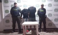 Ever Gómez y Steven Pineda presunto ladrones capturados.