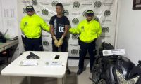 Cristian David Herrera, alias Chino.