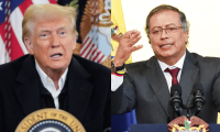 Presidentes Gustavo Petro y Donald Trump