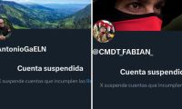cuentas suspendidas.