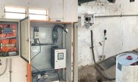 Hurto en la estación de bombeo de agua potable. 