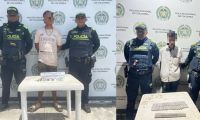 Capturados por la Policía. 