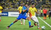 Santiago Londoño, delantero de la Selección Colombia.