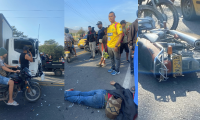Motociclista fallece en accidente en la Troncal del Caribe, cerca del barrio 20 de Octubre