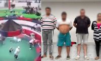 Capturados por las autoridades ecuatorianas.