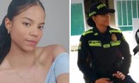 Patrullera de la Policía María Alejandra Guerrero Montiel.