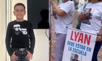 Familiares han exigido la liberación del menor.