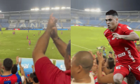 Tras 19 partidos sin ganar, los samarios aplaudieron el golazo de Juanfer Quintero