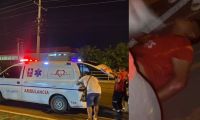 Accidente en la Troncal del Caribe.