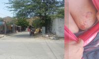 La mujer ya ha estado en barrios como María Eugenia.